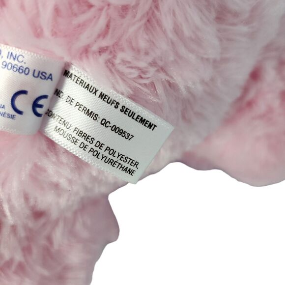 Aurora Pink Unicorn With Shiny Silver Horn Plush Stuffed Animal 11" Seated 2019 - Picture 9 of 11